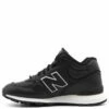 Junya Watanabe MAN x New Balance 574 Black Sneakers - Men's Designer Footwear