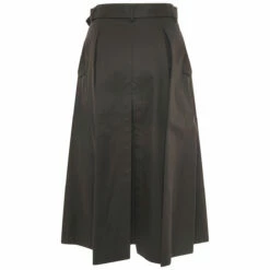 Junya Watanabe Mac Mid Length Skirt - Black | Women's Designer Skirts
