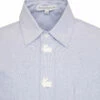 JW Anderson Bunny Button Shirt - Light Blue | Men's Designer Shirts