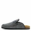 JW Anderson Black Suede And Crystal Loafer Mules for Kids