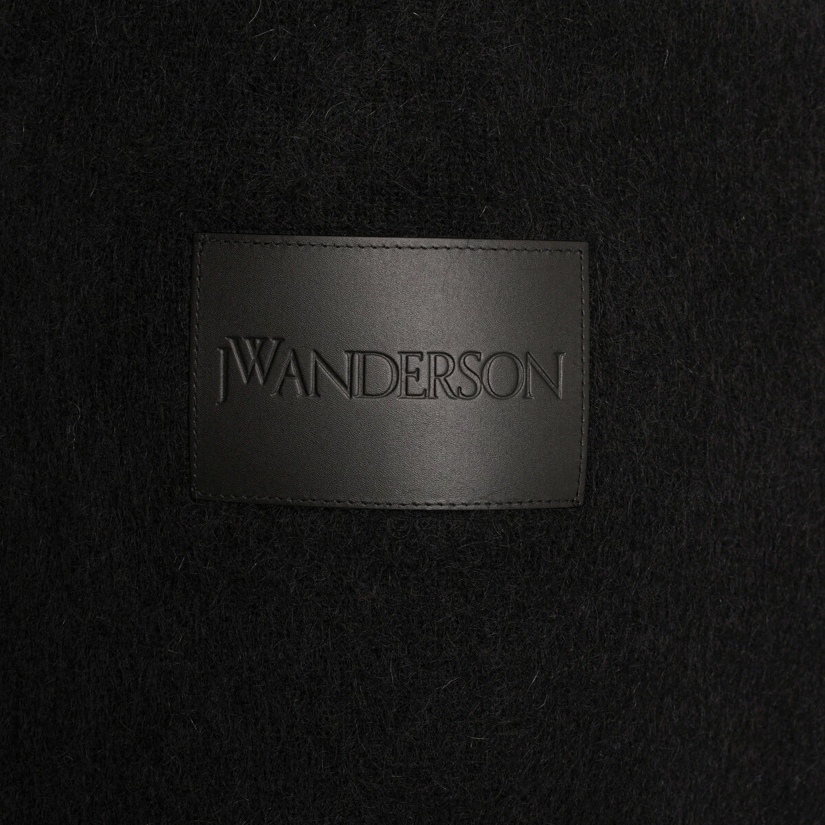 JW Anderson Black Mohair Slit Pencil Skirt - Women's Designer Knitwear 2 JW Anderson Black Mohair Slit Pencil Skirt - Women's Designer Knitwear - Image 2