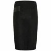 JW Anderson Black Mohair Slit Pencil Skirt - Women's Designer Knitwear