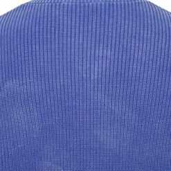 JW Anderson Women's Cobalt Half Zip Jumper with Can Puller - Designer Knitwear -Hervia Shop hervia.com kw0803 yn0126 can puller half zip jumper col. cobalt 1675775657 2AJ1751
