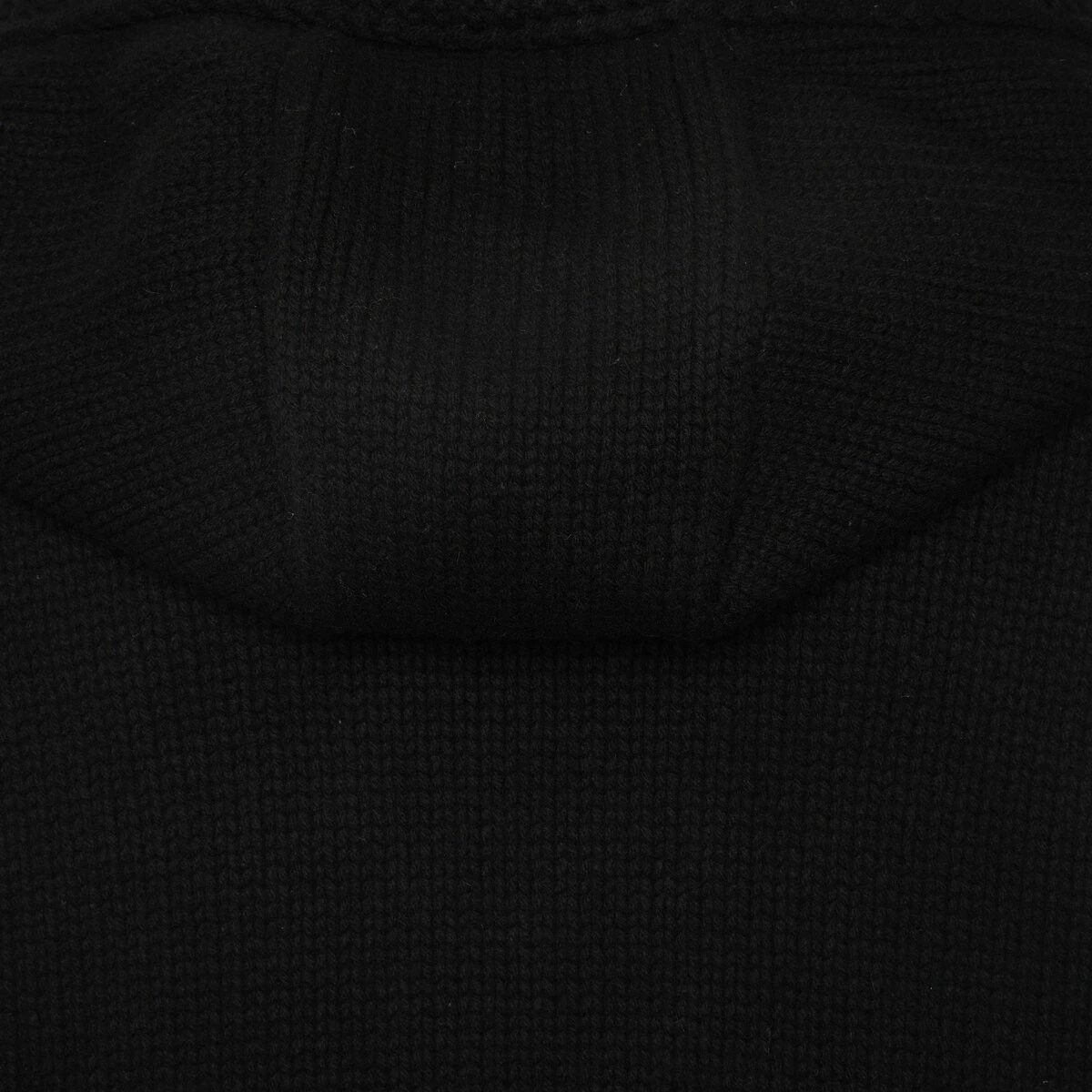 JW Anderson Anchor Logo Hoodie in Black/White | Women's Designer Cardigans & Knitwear 3 JW Anderson Anchor Logo Hoodie in Black/White | Women's Designer Cardigans & Knitwear - Image 3