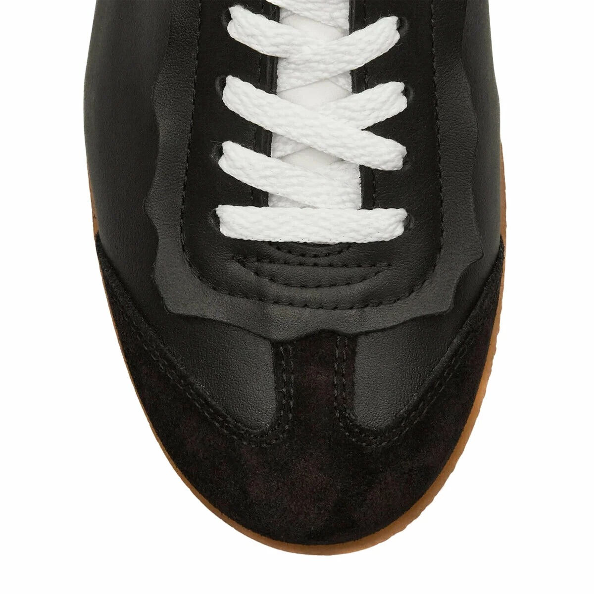 Maison Margiela Featherlight Leather Sneakers in Black - Men's Premium Sneakers 2 Maison Margiela Featherlight Leather Sneakers in Black - Men's Premium Sneakers - Image 2