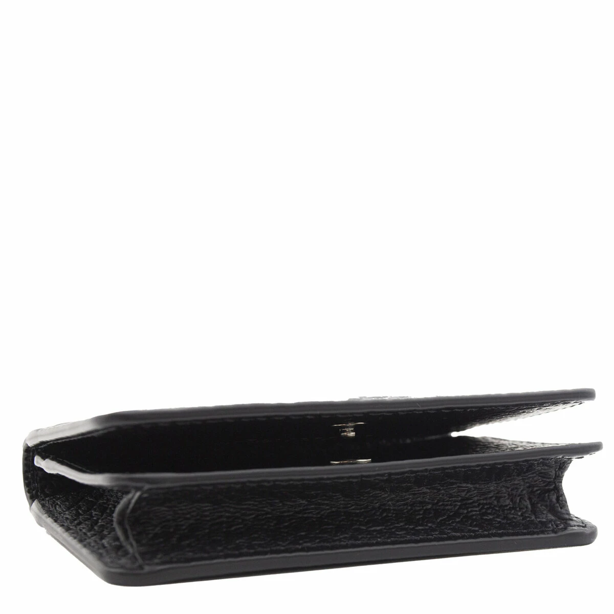Maison Margiela Fold Over Snap Wallet In Black - Stylish Kids' Accessory 3 Maison Margiela Fold Over Snap Wallet In Black - Stylish Kids' Accessory - Image 3