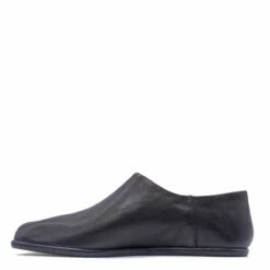 Maison Margiela Tabi Toe Moccasin Shoes In Black - Men's Designer Loafers & Flat Shoes