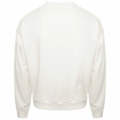 Maison Margiela Numeric Logo Crewneck Sweatshirt - Off White | Men's Designer Hoodies & Sweatshirts