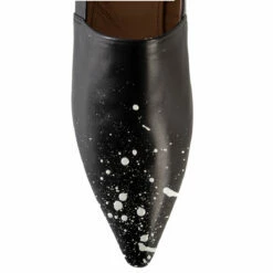 Maison Margiela Paint Splatter Leather Loafers In Black - Kids -Hervia Shop hervia.com maison margiela paint splatter leather loafers 1576086964MM POINT PAINT HEEL 0002 Layer 4