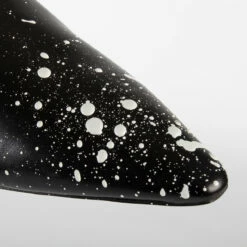 Maison Margiela Paint Splatter Leather Loafers In Black - Kids -Hervia Shop hervia.com maison margiela paint splatter leather loafers 1576086968MM POINT PAINT HEEL 0001 Layer 5