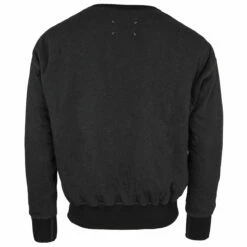 Maison Margiela Patch-Detail Sweatshirt In Charcoal for Kids