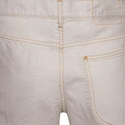 Maison Margiela Men's White Straight-Leg Jeans | Premium Designer Denim -Hervia Shop hervia.com maison margiela s50la0213 s30857 961 pants 5 pockets 1683806845 2AJ7766