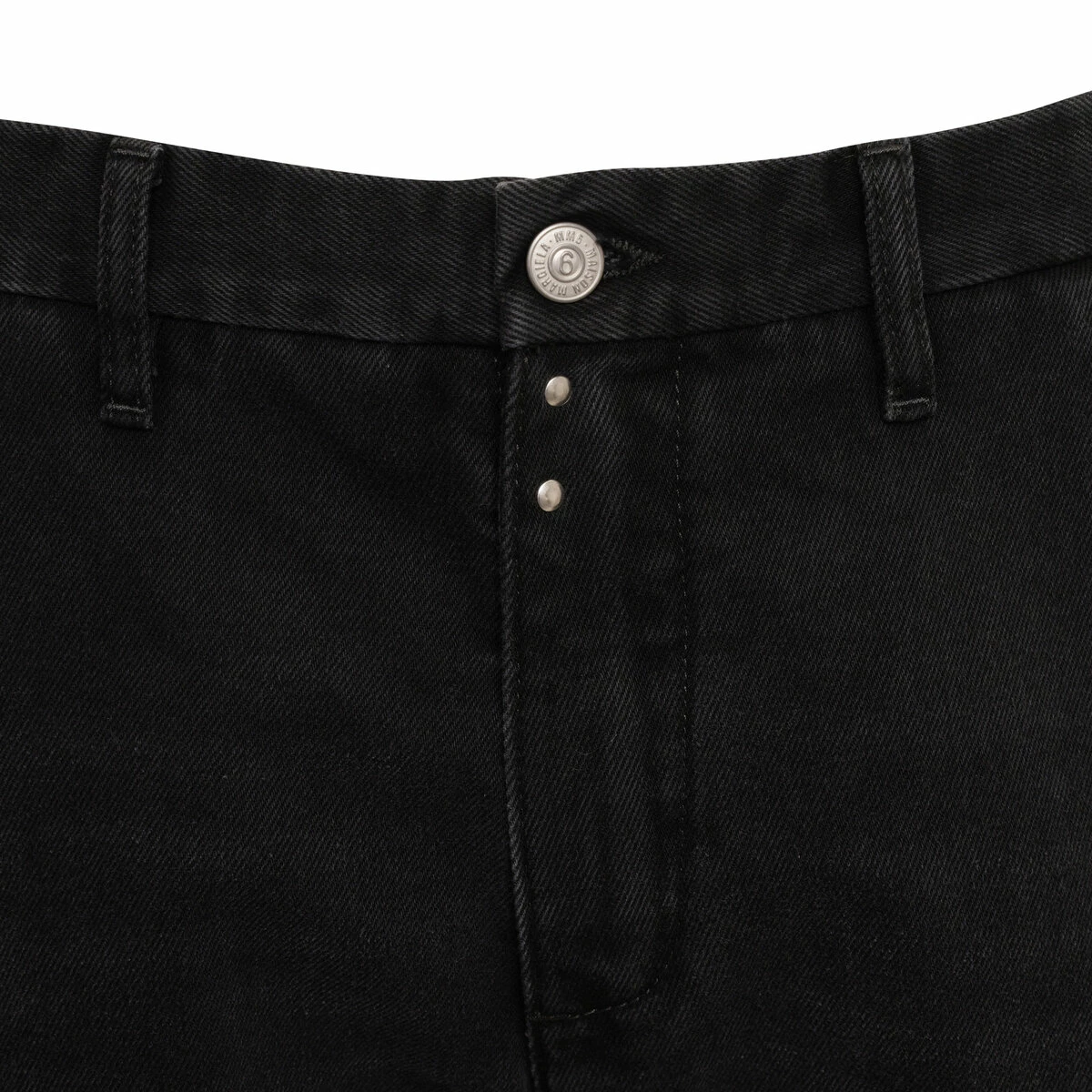 Maison Margiela Black Straight-Leg Jeans for Men | Premium Designer Denim 2 Maison Margiela Black Straight-Leg Jeans for Men | Premium Designer Denim - Image 2