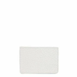 Maison Margiela Leather Card Wallet in Greige - Premium Kids’ Accessory