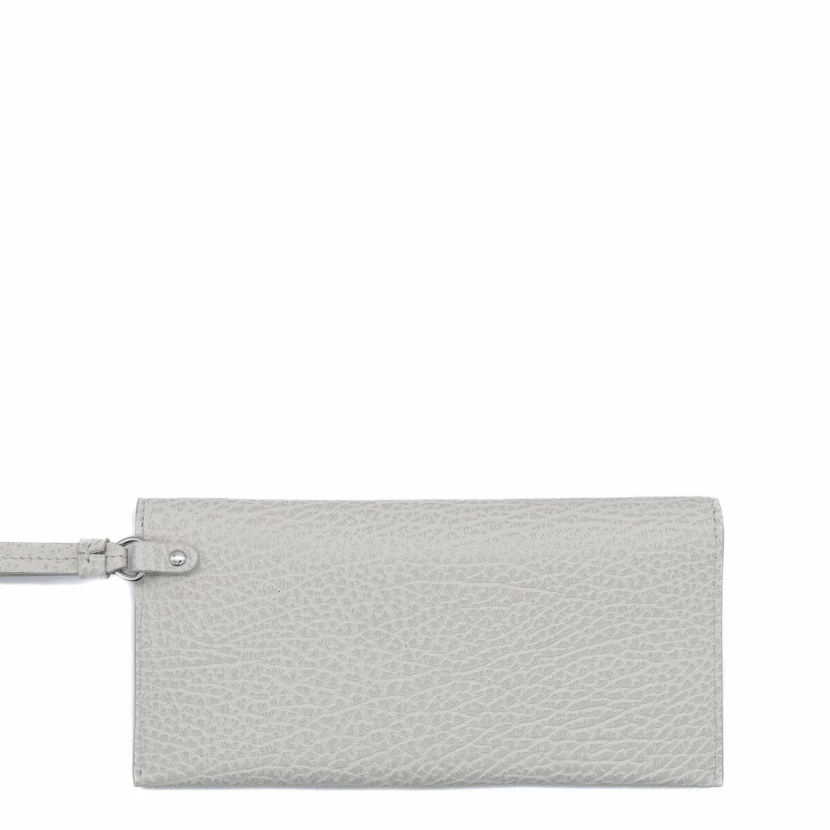Maison Margiela Fold Over Snap Wallet In Greige | Stylish Kids' Accessory 1 Maison Margiela Fold Over Snap Wallet In Greige | Stylish Kids' Accessory