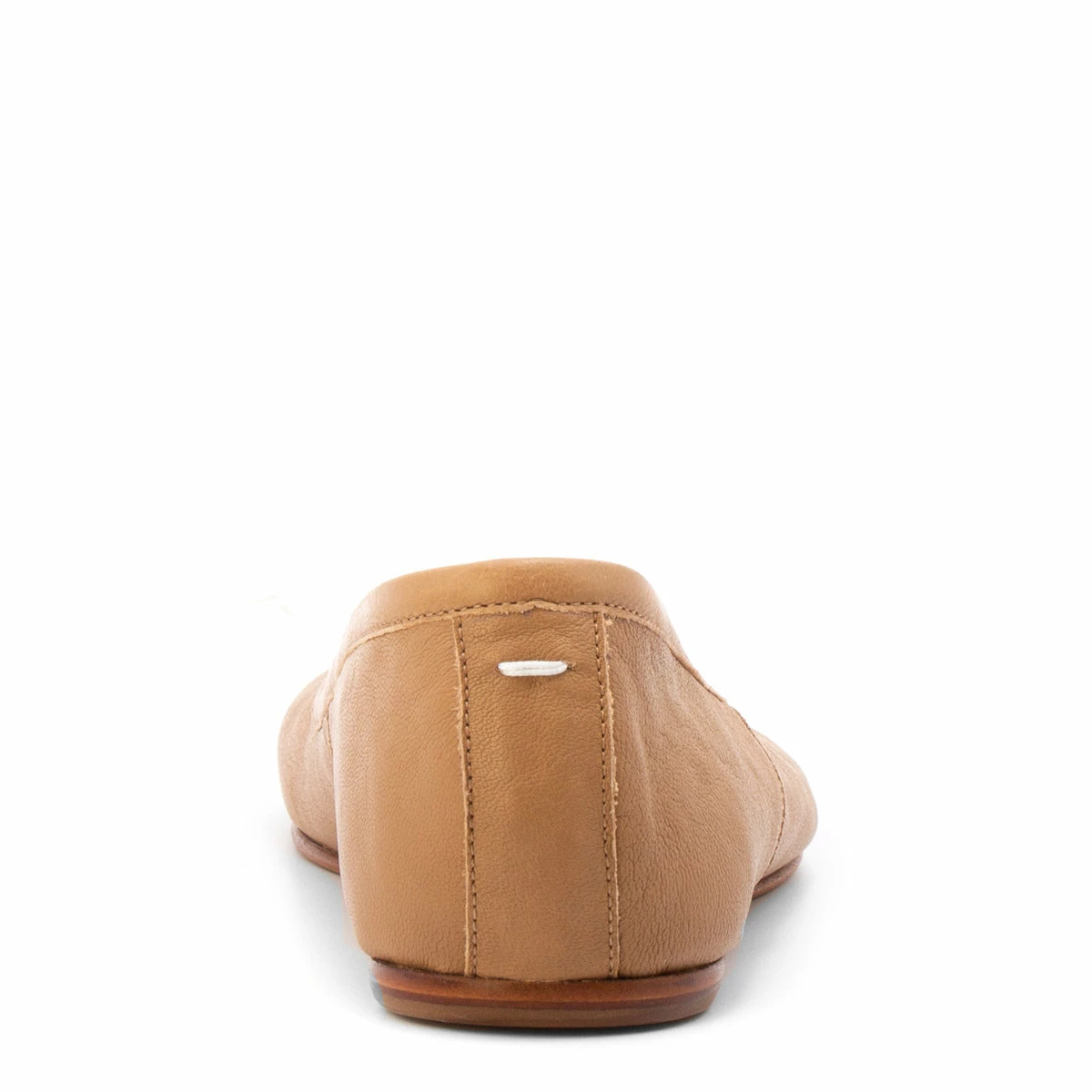 Maison Margiela Tabi Leather Ballet Shoes in Nude Tone - Kids 4 Maison Margiela Tabi Leather Ballet Shoes in Nude Tone - Kids - Image 4