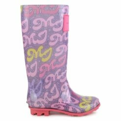 Marc Jacobs Kids Pink Wellies in Apricot | Stylish & Durable Kids' Rain Boots
