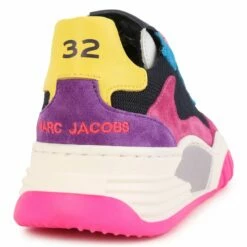Marc Jacobs Kids Platform Colour-Block Sneakers In Multi | Stylish & Comfortable Footwear -Hervia Shop hervia.com marc jacobs kids w19142 perfectm.jacobs trainers col. 494 1695726188W19142 494 003