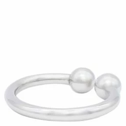 MM6 Maison Margiela Piercing Bracelet In Silver - Stylish Kids' Accessory -Hervia Shop hervia.com mm6 maison margiela piercing bracelet 1664878830TMbHUaCM