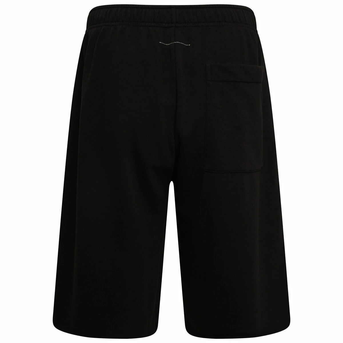 MM6 Maison Margiela Raw-Cut Hem Sweat Shorts in Black - Designer Shorts for Men 1 MM6 Maison Margiela Raw-Cut Hem Sweat Shorts in Black - Designer Shorts for Men