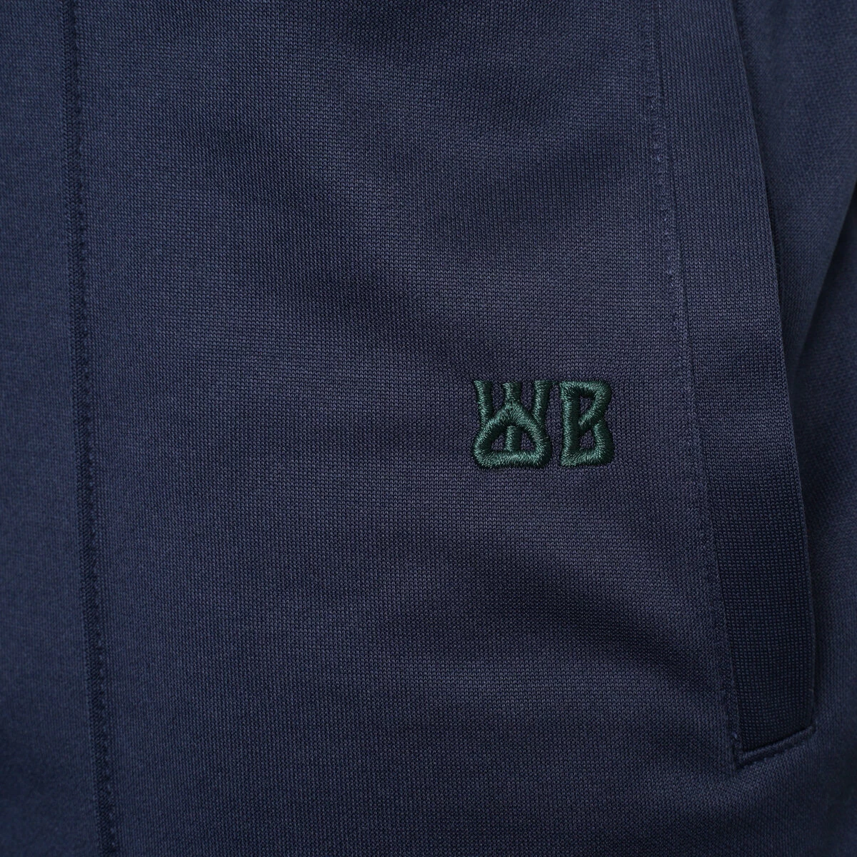 Wales Bonner Kola Straight-Leg Jersey Track Pants - White / Navy | Men's Designer Sweatshirts & Hoodies 2 Wales Bonner Kola Straight-Leg Jersey Track Pants - White / Navy | Men's Designer Sweatshirts & Hoodies - Image 2