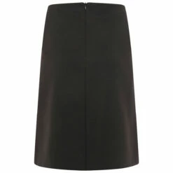 Raf Simons Black Printed Straight Panel Skirt | Women's Designer Skirts