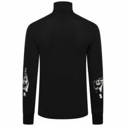 Raf Simons Hand Print RS Turtleneck In Black for Kids