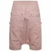 Rick Owens DRKSHDW Bauhaus Pods Shorts in Faded Pink | Men's Designer Shorts