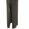 Rick Owens DRKSHDW Front Slit Rubberised Leggings for Kids - Black
