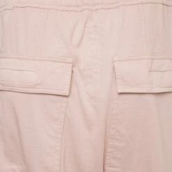 Rick Owens DRKSHDW Prisoner Drawstring Trousers in Faded Pink - Kids' Stylish & Comfortable Trousers -Hervia Shop hervia.com rick owens drkshdw du02b4395 rn faded pink prisoner drawstring trousers 1682603676 2AJ7098