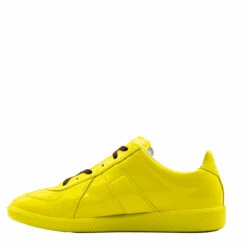 Maison Margiela Replica Low Top Sneakers In Yellow - Men's Stylish Casual Footwear