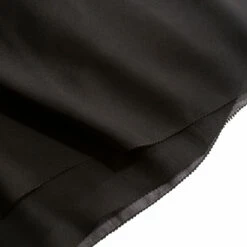 Maison Margiela Black Silk Blend Draped Front Dress - Women's Elegant Evening Wear -Hervia Shop hervia.com s51cu0282 s54258 900 black dress 1626959095image 17.5