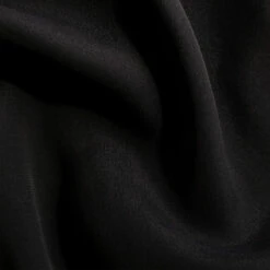 Maison Margiela Black Silk Blend Draped Front Dress - Women's Elegant Evening Wear -Hervia Shop hervia.com s51cu0282 s54258 900 black dress 1626959097image 17.6