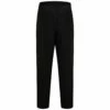 Maison Margiela Kids Wide Leg Cotton Moiré Trousers - Black