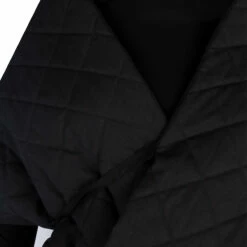 MM6 Maison Margiela Quilted Bodywarmer Scarf in Black | Women's Stylish Jacket -Hervia Shop hervia.com s52te0049 s54991 900 scarf 1657028349S52TE0049 2
