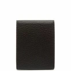 Maison Margiela Four Stitch Leather Credit Card Wallet - Black