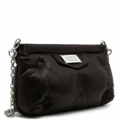 Maison Margiela Glam Slam Shoulder Pochette in Black - Stylish Kids' Accessory