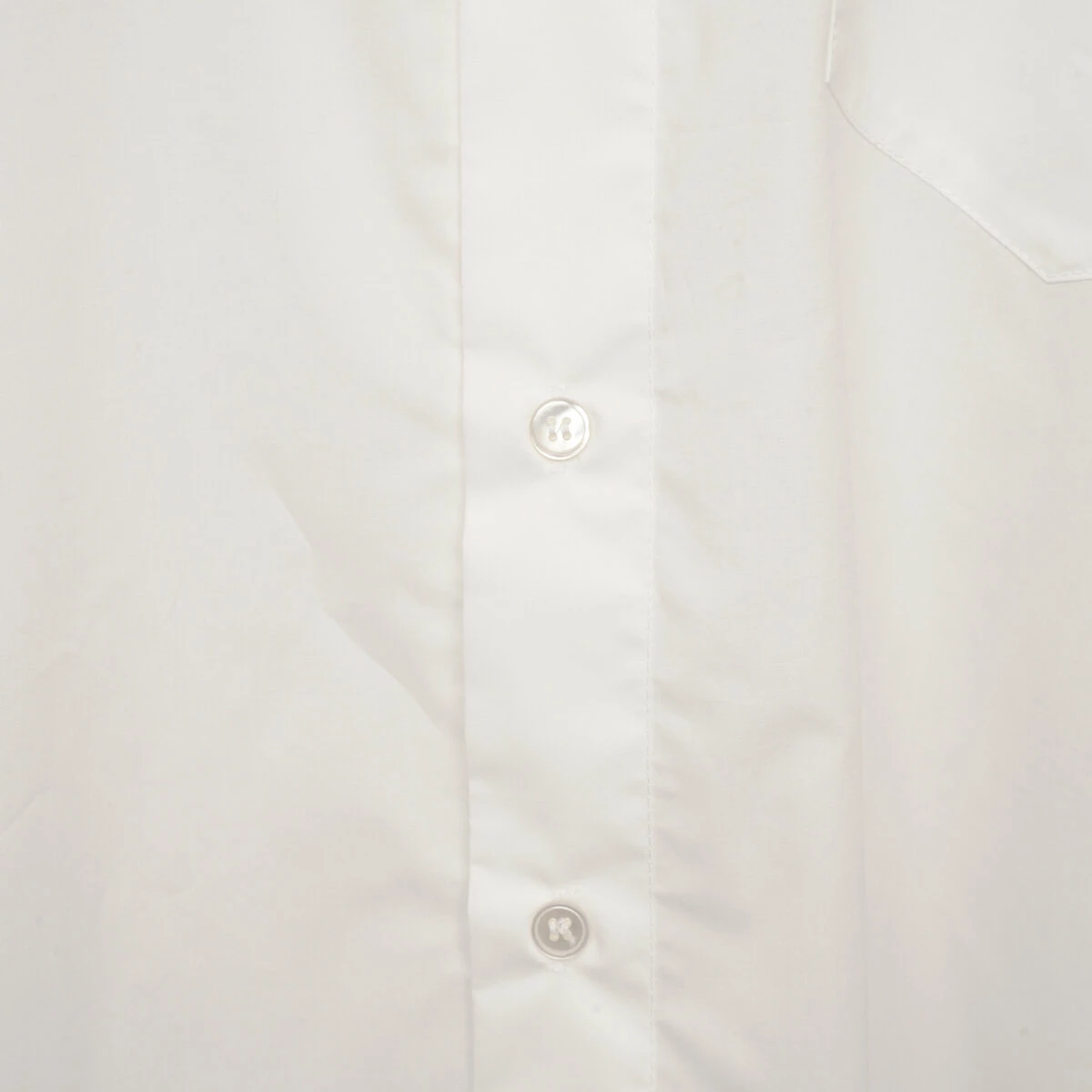 MM6 Maison Margiela Oversized Contrast Sleeve Two-Tone Shirt Dress in White/Black for Kids 3 MM6 Maison Margiela Oversized Contrast Sleeve Two-Tone Shirt Dress in White/Black for Kids - Image 3