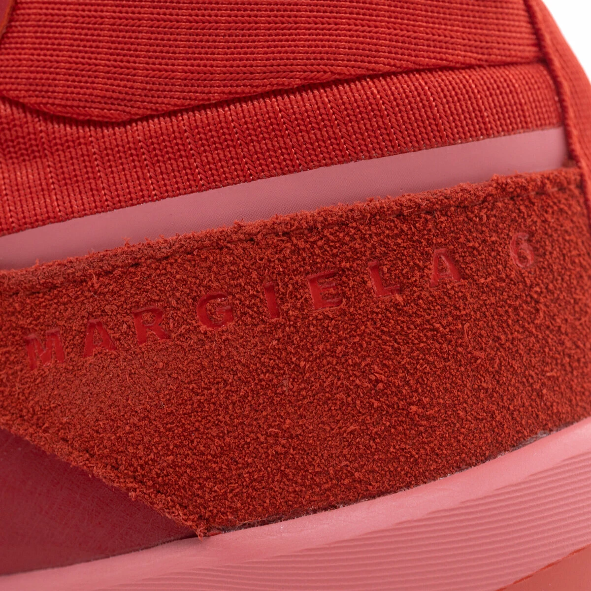 MM6 Maison Margiela X Salomon Cross High-Top Sneakers In Red - Men's Fashion Sneakers 5 MM6 Maison Margiela X Salomon Cross High-Top Sneakers In Red - Men's Fashion Sneakers - Image 5