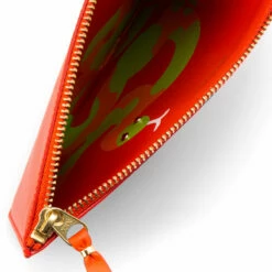 Comme Des Garçons Wallet SA5100RE Ruby Eyes Orange - Stylish Men's Wallet -Hervia Shop hervia.com sa5100re ruby eyes wallet orange 160856644922434.4