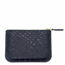 Front Page 9 Comme Des Garçons Embossed Roots Wallet SA8100ER - Black | Premium Men's Wallet
