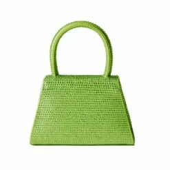 SELF PORTRAIT Diamanté Bow Micro Bag In Green - Stylish Kids Accessory -Hervia Shop hervia.com self portrait diamant bow micro bag 1696855961RS23 307 G 4
