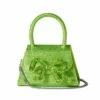 SELF PORTRAIT Diamanté Bow Micro Bag In Green - Stylish Kids Accessory
