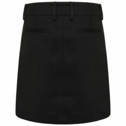 JW Anderson Black Short Panelled Skirt - Women's Designer Skirt