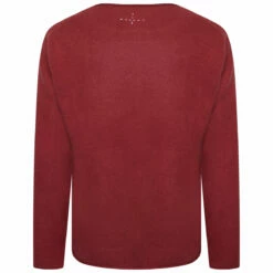 So Good To Wear Moscow Felted Cashmere Sweater in Red - Women's Designer Cardigan