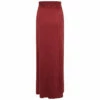 So Good To Wear Tallinn Cashmere Maxi Skirt In Red - Luxurious Women's Designer Knitwear