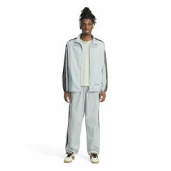 Adidas X Wales Bonner White Track Suit Bottoms for Kids -Hervia Shop hervia.com wb nylon tp col. blutin 1699286264IT9784 7 APPAREL On Model Standard Outfit View white