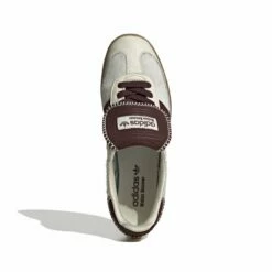 Adidas X Wales Bonner Samba Pony Tonal Sneakers In White - Kids -Hervia Shop hervia.com wb pony tonal samba col. cwhite mysbrn cwhite 1699281324IE0586 3 FOOTWEAR Photography Top Portrait View white