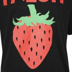 Front Page 22 Westfall Fresh Print SS T-Shirt in Black | Men’s Designer T-Shirts