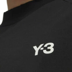 Y-3 3-Stripes Short Sleeved T-Shirt In Black | Men's Designer T-Shirts 11 Y-3 3-Stripes Short Sleeved T-Shirt In Black | Men's Designer T-Shirts -Hervia Shop hervia.com y 3 h63065 3s ss tee col. black owhite 3 stripes short sleeved t shirt 1691584293H63065 7 APPAREL On Model Detail View 1 white